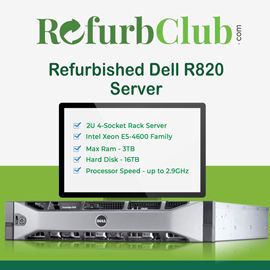 Used Dell PowerEdge R820 Rack Server